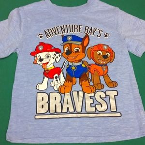 Nick Jr. Paw Patrol size 5 Tee